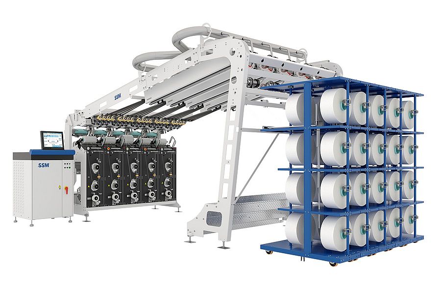 DP5-FT automatic false-twist texturing machine